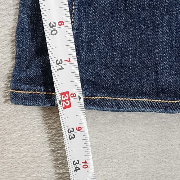 Hollister Bootcut Jeans Low Rise Dark Was Bkue Denim Womens Size 29 Long - Picture 8 of 10